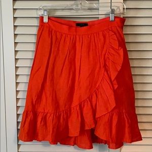 J.Crew Linen Skirt. Size 2.